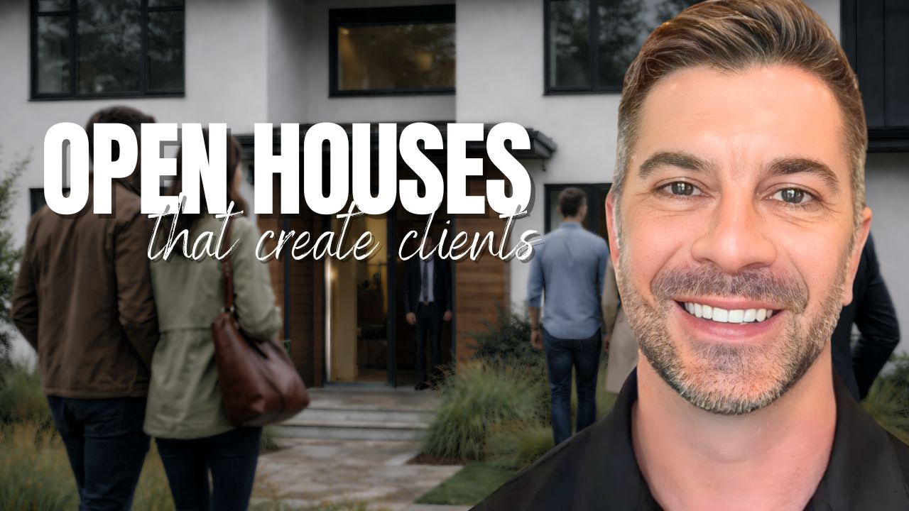 How To Run an Open House That Creates Clients in a Slower Market